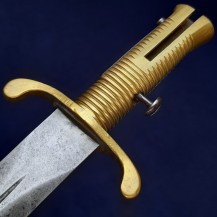 Rare Russian Luttich Carbine Bayonet by P J Malherbe 4